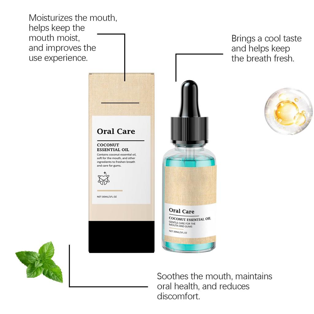 Herbal Mouthwash  For Gentle Of Teeth Stains Odors Daily Care Mouthwash 30ml