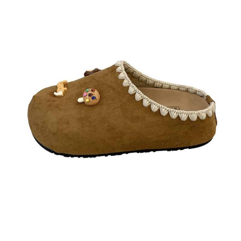 Cartoon Retro Boken Shoes, New Lazy Shoes, Headband Shoes, Travel Slippers