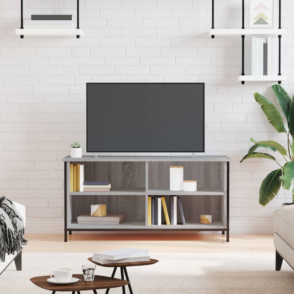 TV Stand Gray Sonoma 100x40x50 cm Particleboard