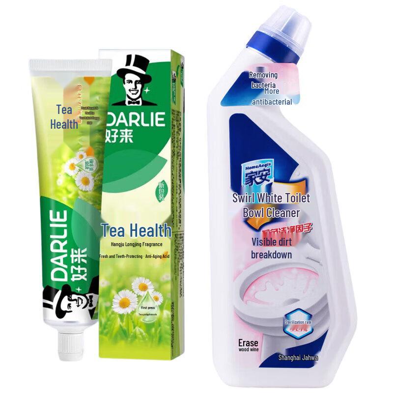 Hawley & Hazel Tea Toothpaste & Jia an Toilet Cleaner Bundle