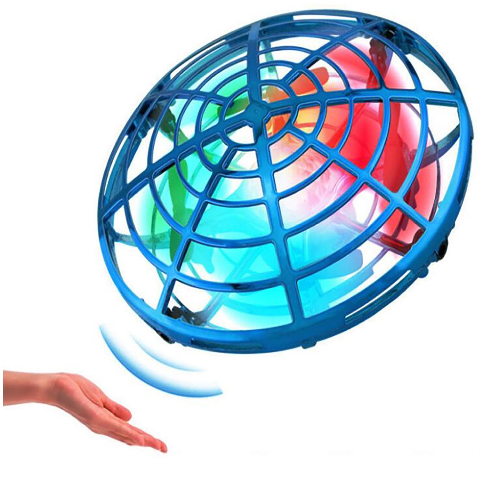 

Антистолкновение Индукционная Левитация Самолет Управляемый Рукой НЛО Дроны синий