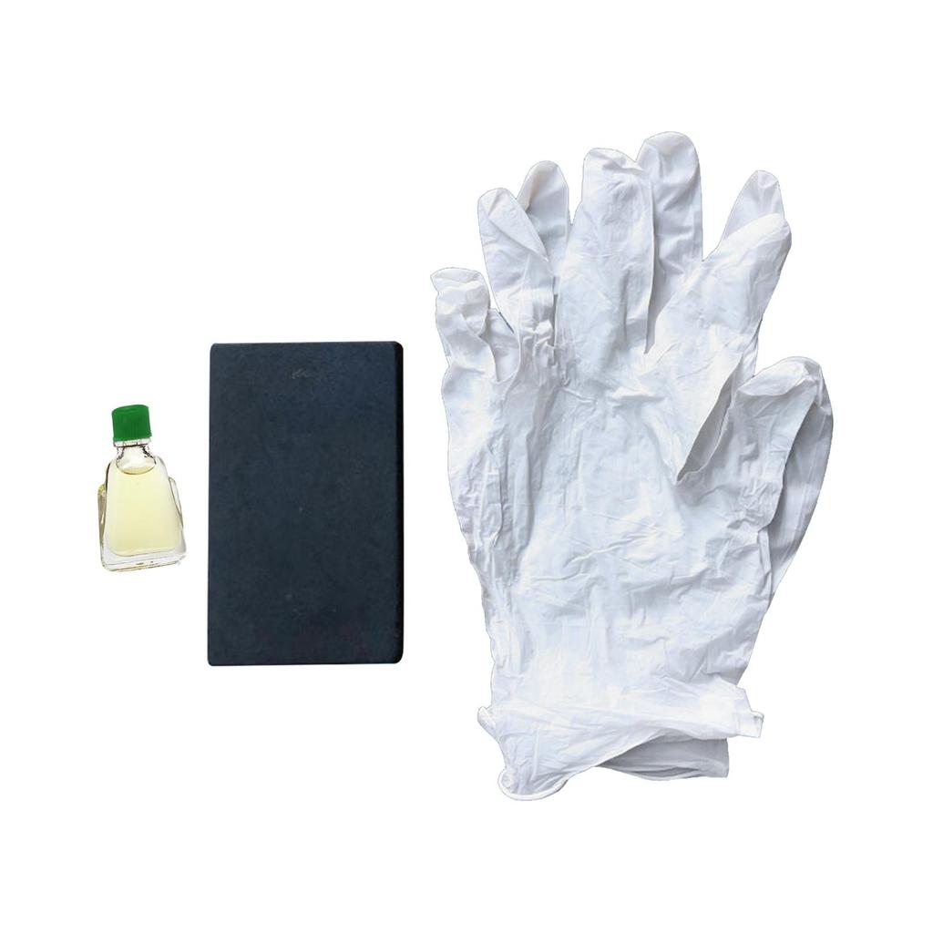 Gold Metal Scratch Making Detection Test Stone Kit Precious Touchstone for Testing
