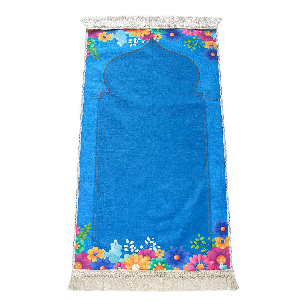 VIKAMA Portable Prayer Mat Ramadan Festival Muslim Prayer Mat Foldable Travel Meditation Mat Unisex for Indoor and Outdoor Use