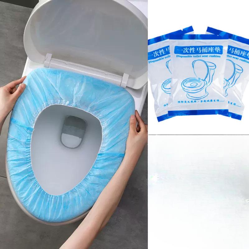 

Одноразовая накладка на сиденье унитаза Утолщенная Нетканая Ткань Накладка на Сиденье Накладка на Сиденье Бумага Индивидуальная Упаковка 10pcs синий