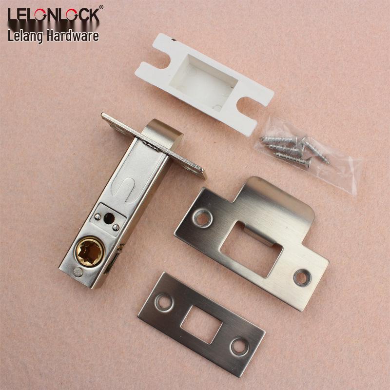 Australia Stainless Steel Bathroom Lock with Emergency Button and Bent Tube Handle