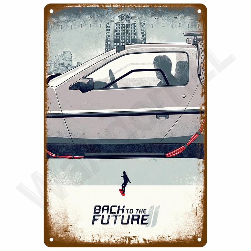 Retro Metal Sign Wall Art Mural Aesthetic Room Home Decor Items Poster Vintage Metal Plate Garage Decoration Tin Sign Plates Bar