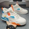 High-Top Autumn And Winter Board Shoes Guochao Comfortable Youth Sports Board Shoes Color Matching Fashion Trend Fried Street Men