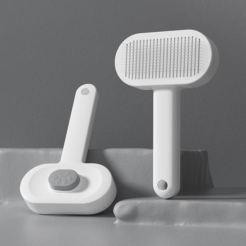 Pet Comb Cat Fading Comb Remove Floating Hair Cleaning Massage Integrated Comb Dog Comb Cleaning Supplies Cat Comb