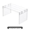 Transparent Layered Bathroom Cabinet Shelf for Skincare & Cosmetics