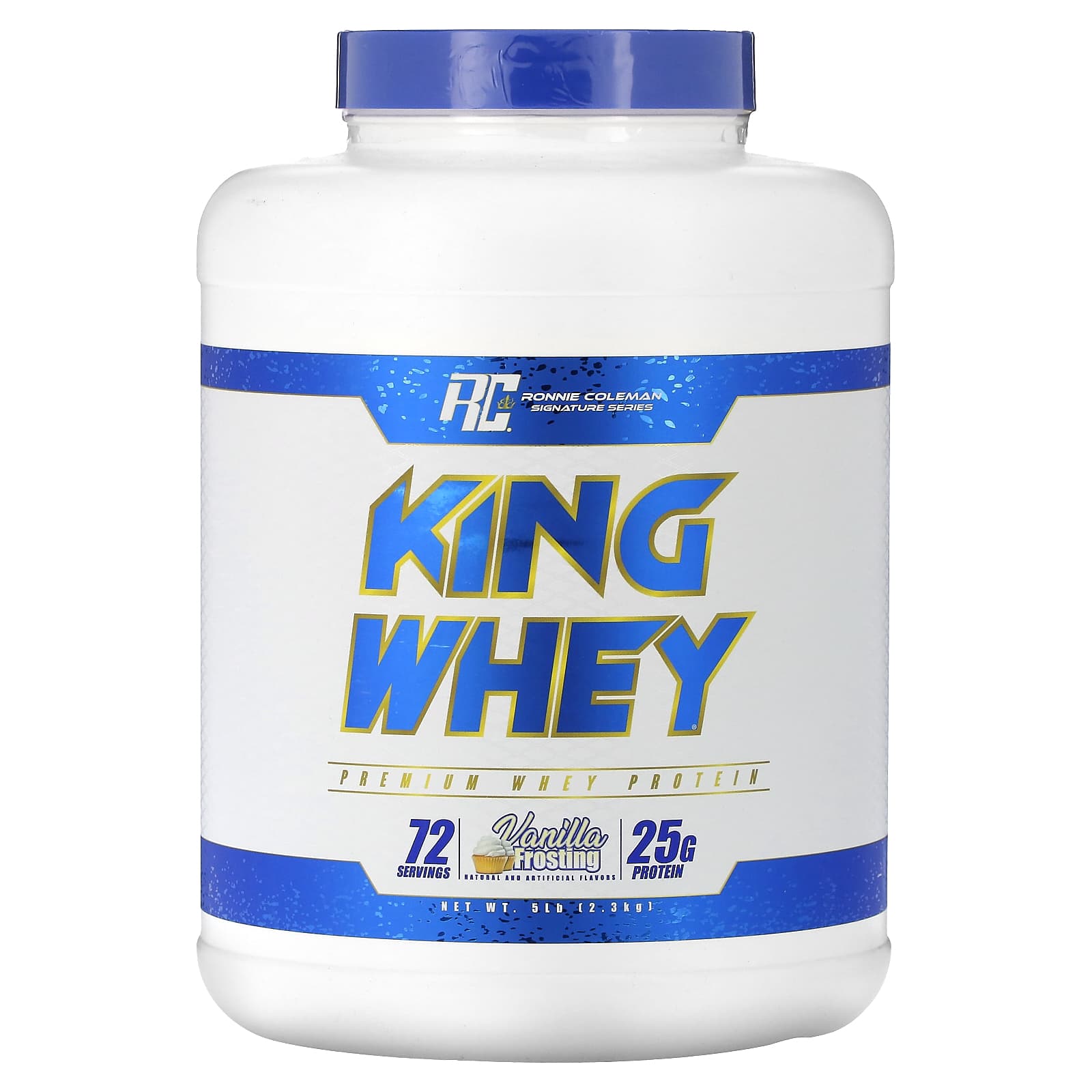 

Signature Series, King Whey, Vanilla Frosting, 2.3Kg(5Lb)
