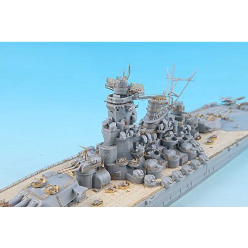 Pit Road 1/700 Scale Upgrade Parts for Ship Models - Japanese Navy Battleship Yamato Final Edition, Genuine Upgrade Parts Set, Plastic Model Parts GB7