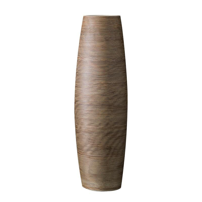 Modern American Large Ceramic Floor Vase for Dry Flowers