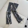 Fashion Y2K Lace Up Leg Warmers Bow Tie Foot Cover Knit Banding Leggings Hosiery Sweet Ballet Women's Stockings Women