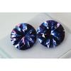 15 Ct Natural COLOR-CHANGE Alexandrite Round Shape CERTIFIED Loose Gemstone Pair