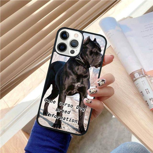 Italian Cane Corso Mastiff Dogs Phone Case Cover For iPhone 17 Air 15 16 Pro Max 14 13 12 11 Pro Max Plus Shell