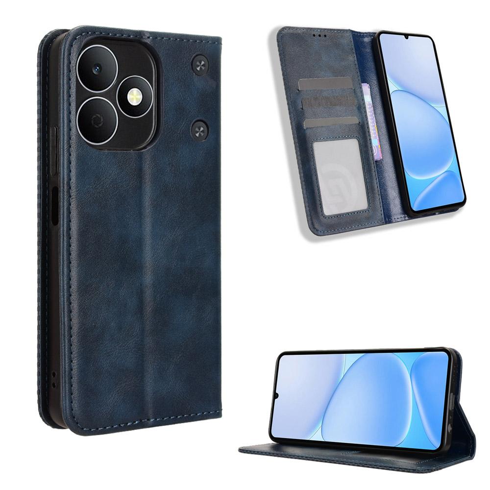 Flip Cover Compatible for Realme Note 80 PU Leather Phone Case Full-Body Protection with [RFID Blocking]