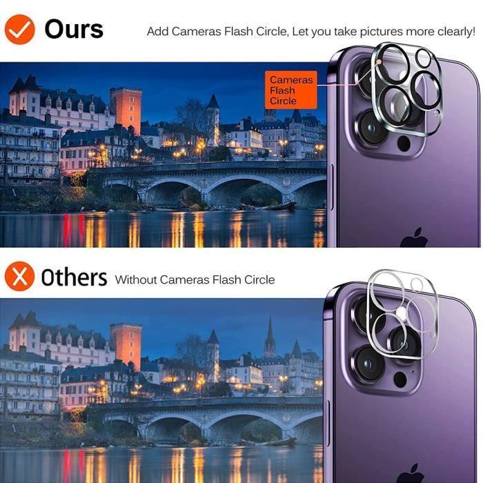 Film de protection - E.F.CONNECTION - pour iPhone 14 Pro - Résistance 9H - Anti rayure - Facile à installer