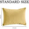 Q&J Fabric Co. Bedding Pillow Cases Standard Size Set of 2 – Soft Brushed Microfiber Pillow Cover, Wrinkle-Free, Fade-Resistant, Envelope Closure