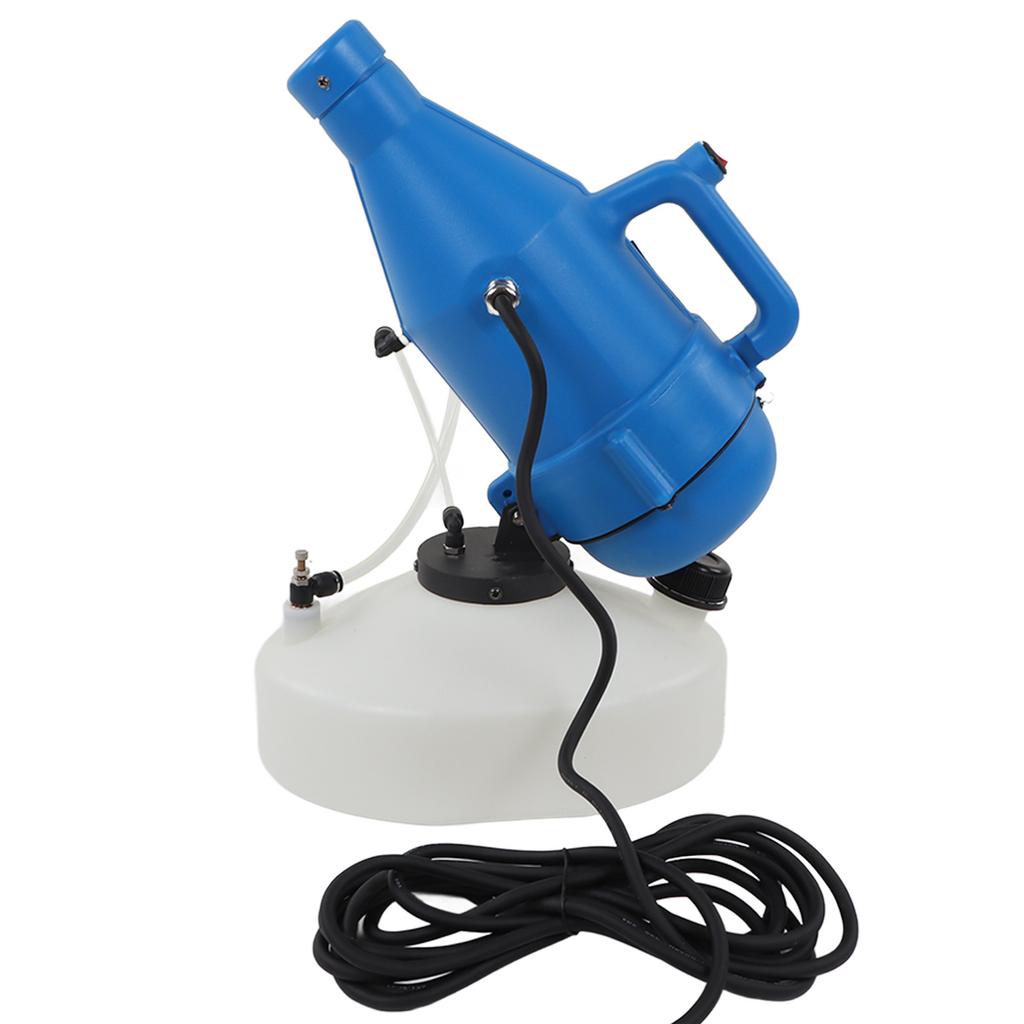 Elektrisches ULV Tragbares Nebelgerät Sprühgerät Maschine Zerstäuber Nebel Kalt 32,8ft Sprühen für Hotel Schule