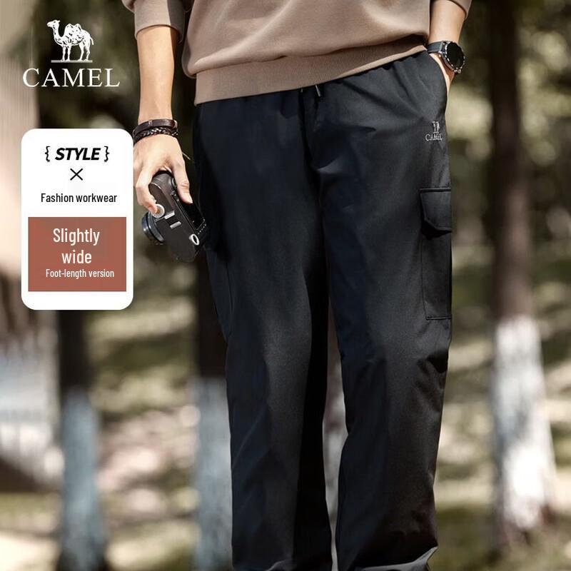 CAMEL Men's Outdoor Fleece-Lined Down Pants