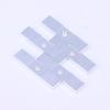 2/5Pcs Reprap Diy 2Gt/S2M Timing Belt Fixing Piece Aluminum Alloy Tooth Pitch Clamp Fixed Clip Cnc 9*40Mm For 3D Printer Part