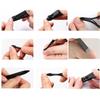 8-23pcs/set Nail Cutter Set High-quality Stainless Steel Nail Clipper with Folding Bag Nail Supplies for Professionals