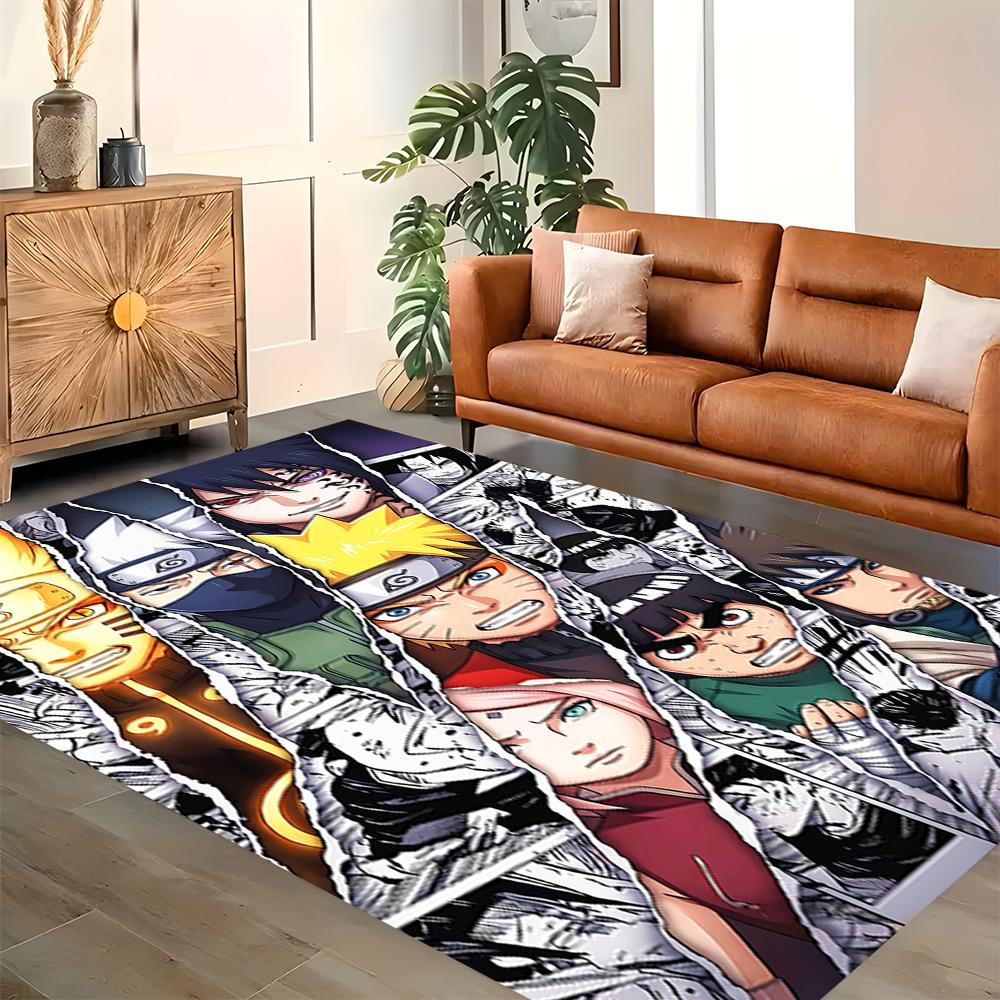 Naruto's Fire Mode for Living Room, Bedroom Rug, Study Room, Hallway Decoration, Perfect for Home Decoration or Holiday Gifts