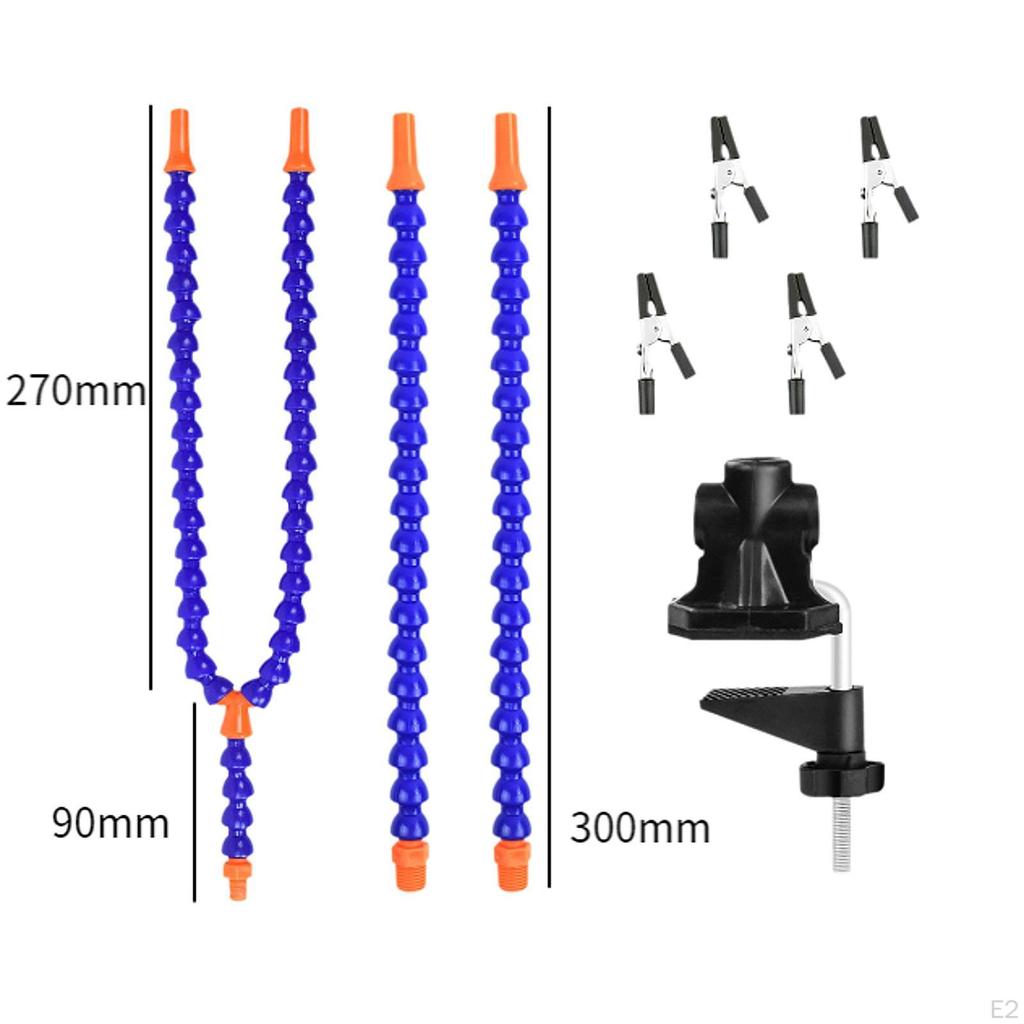Adjustable Soldering Station with Secure Clamp for Precision Work
