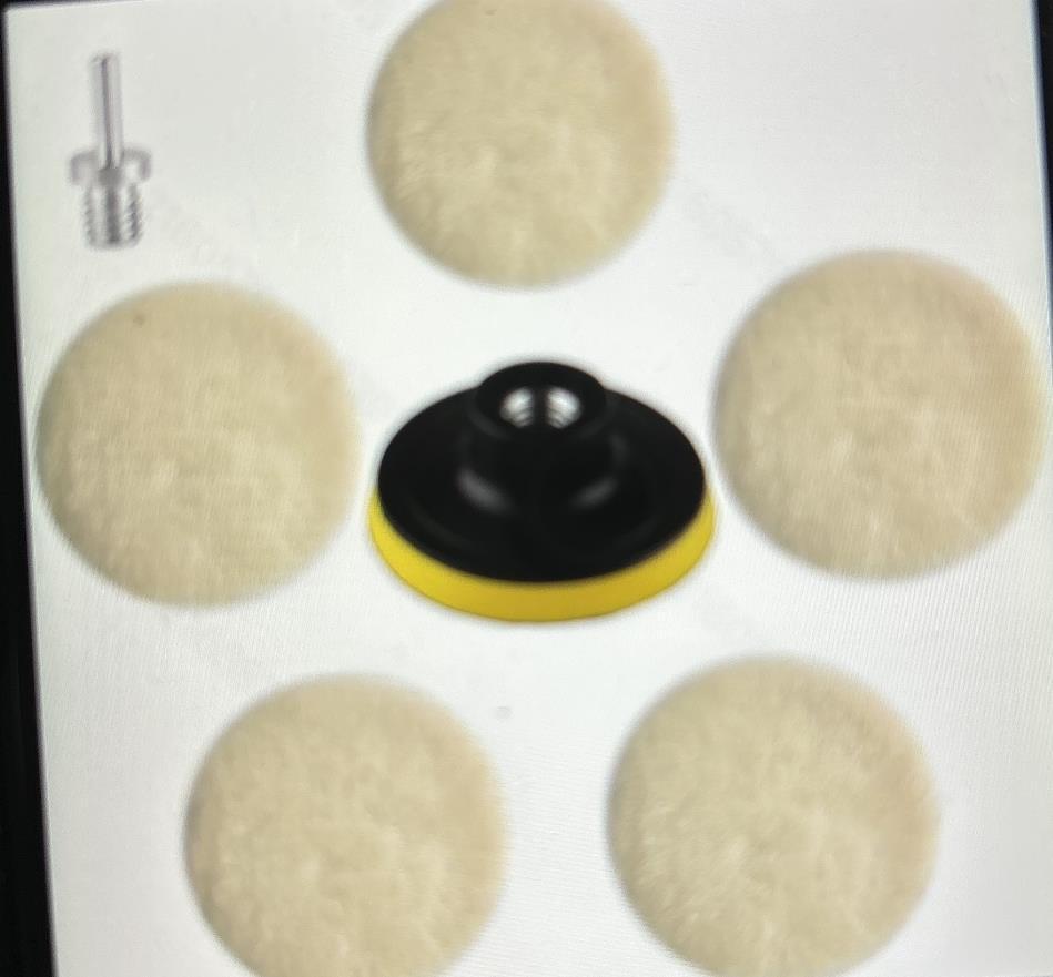 Car Detailing Polishing Pad Set - 3" to 7" Glazing, Waxing, Sanding Sponges