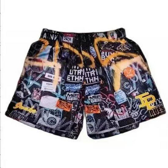 Trendy American Mesh Basketball Shorts - Quick-Dry Casual Sports Shorts