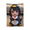 Gugu Gaga Penguin Blanket Cute Flannel Throw Blankets Airplane Travel Portable Soft Warm Bedspread