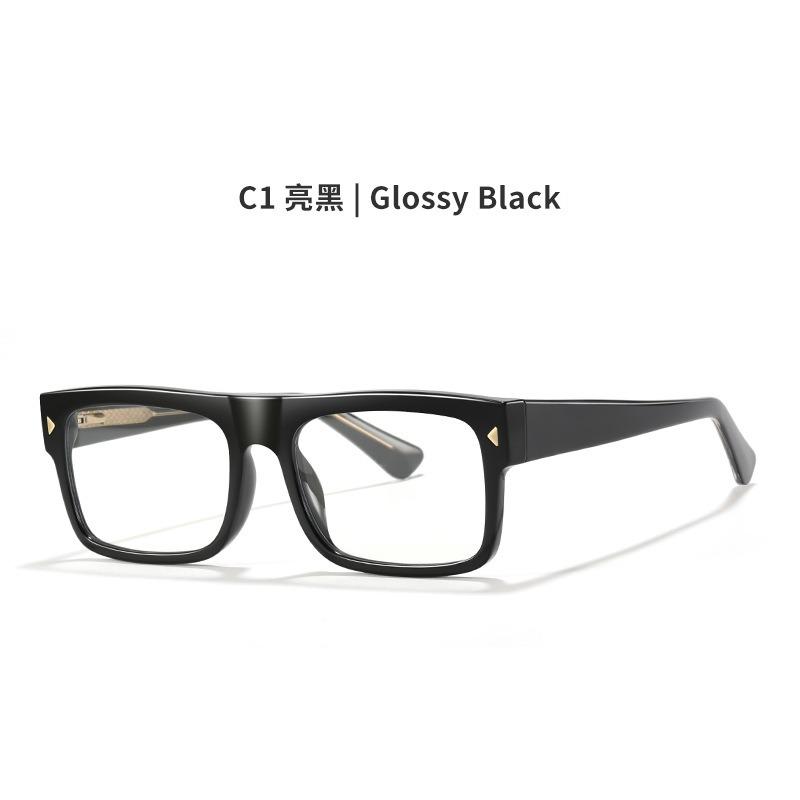 Men Reading Glasses with High-Quality Square Eyeglasses Frame Man Optical Anti Blue Light Computer Glasses
