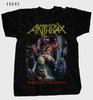 Caught In a Mosh Anthrax Band Black T-Shirt Cotton S-234XL Unisex T-Shirt