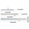 15/20/30cm Ruler Metal Ruler with Clear Scale Stainless Steel Ruler Straight Ruler Measuring Tool for Drawings