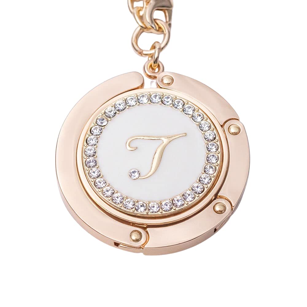 3carat Initial Bag Hanger Round Bag Hook Holds Bags Holds Approximately 5kg Elegant Gift T 5298₽