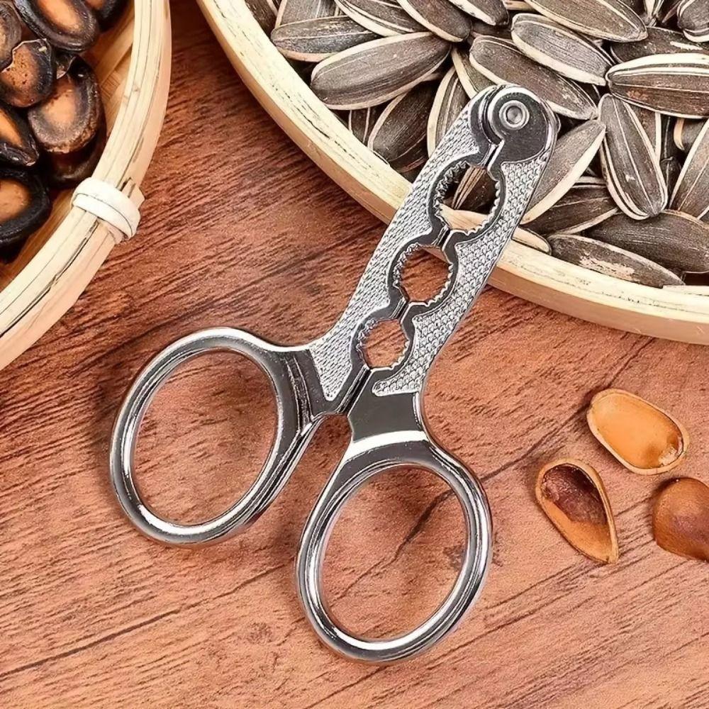Non-Slip Dry Fruit Pliers Mini Nut Sheller Tool Multifunctional Pine Nuts Opener Lazy Use