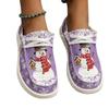 Christmas Yeti Elf Casual Shoes Lightweight Plus Size Pumps Women's Shoes