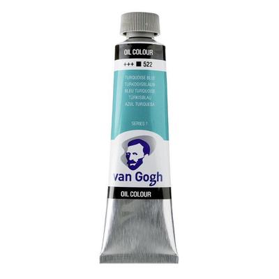 Oil Paint - Van Gogh - S1 Turquoise Blue - 40ml - Intense Color - For Advanced Artists