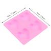 1Pcs 4 Cavity Handmade Silicone Soap Mold Heart 3d Craft Soap Making For Candle