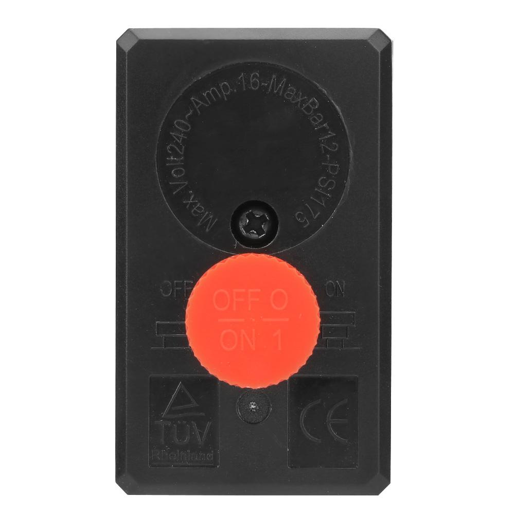 Pressure Valve Switch for Single Hole Air Compressor 0.4 0.7Mpa G1 4  220V