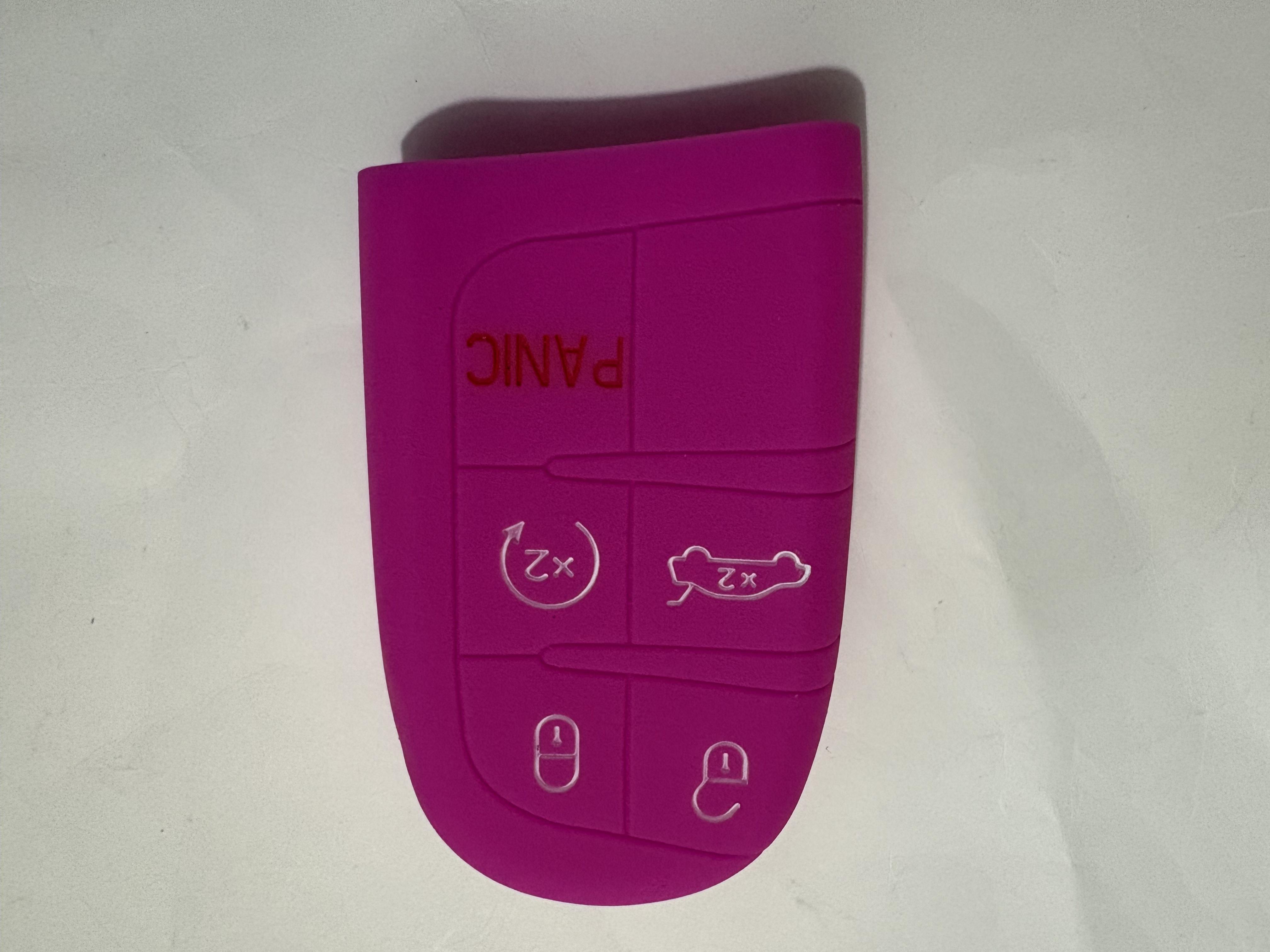 

Силиконовый чехол для автомобильного ключа для Jeep Renegade Compass Grand Cherokee Для Chrysler Wrangler Для Dodge Challenger Journey Charger розы красного
