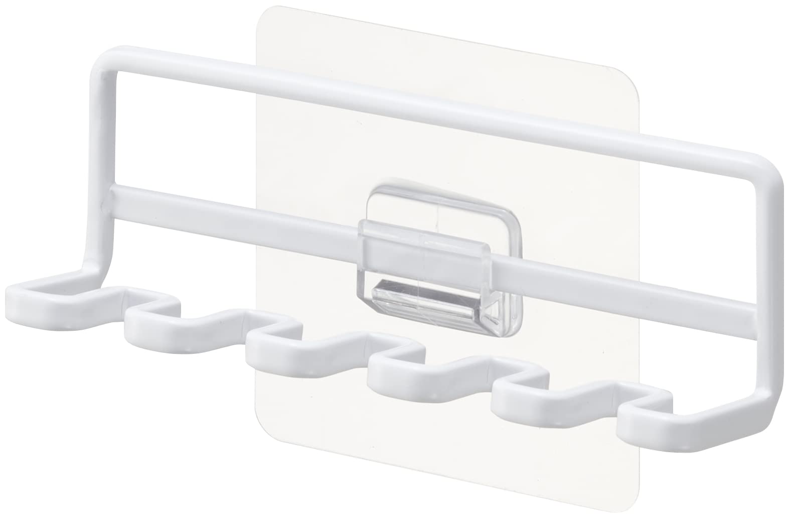 

Yamazaki Tower Film Hook Toothbrush x x Floating Storage for Electric Toothbrush Product 4520 Holder, 5-Piece Set, White, Approx. W12.5 D3.5 H4cm, белый