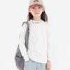Girls' Half Turtleneck Base Shirt Autumn Winter Children's Long Sleeve Mid-High Neck Inner Top A-Class Big Kids Warm Top