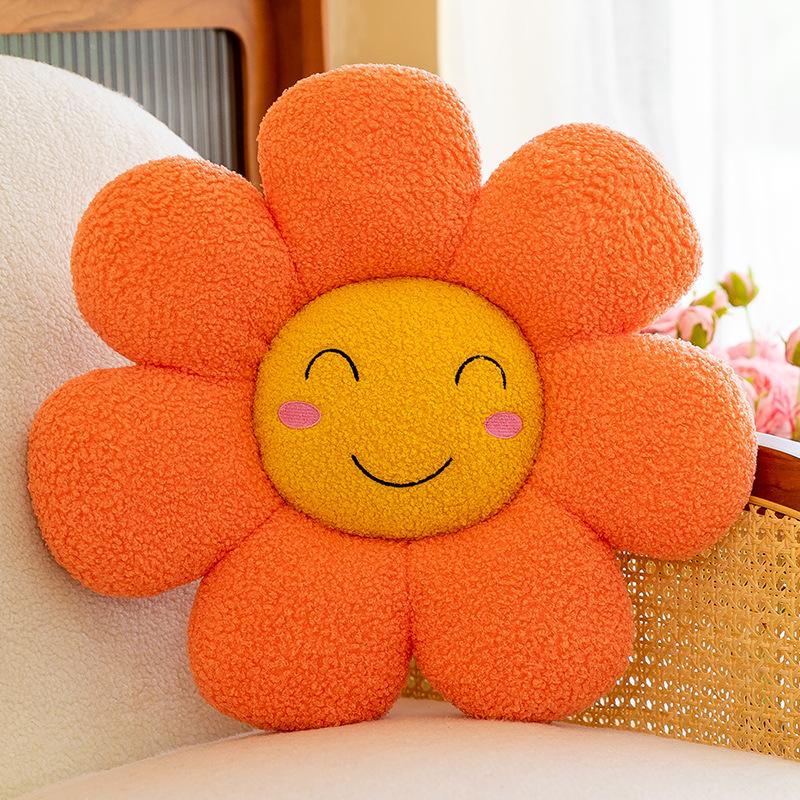 Sunflower Plush Cushion - Perfect for Sofa, Bay Window, Bedroom, or Office Chair Backrest