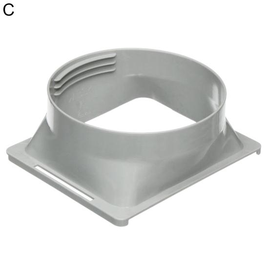 

Небьющийся пластиковый надежный простой в использовании воздуховод портативный соединитель для кондиционера соединитель трубы C