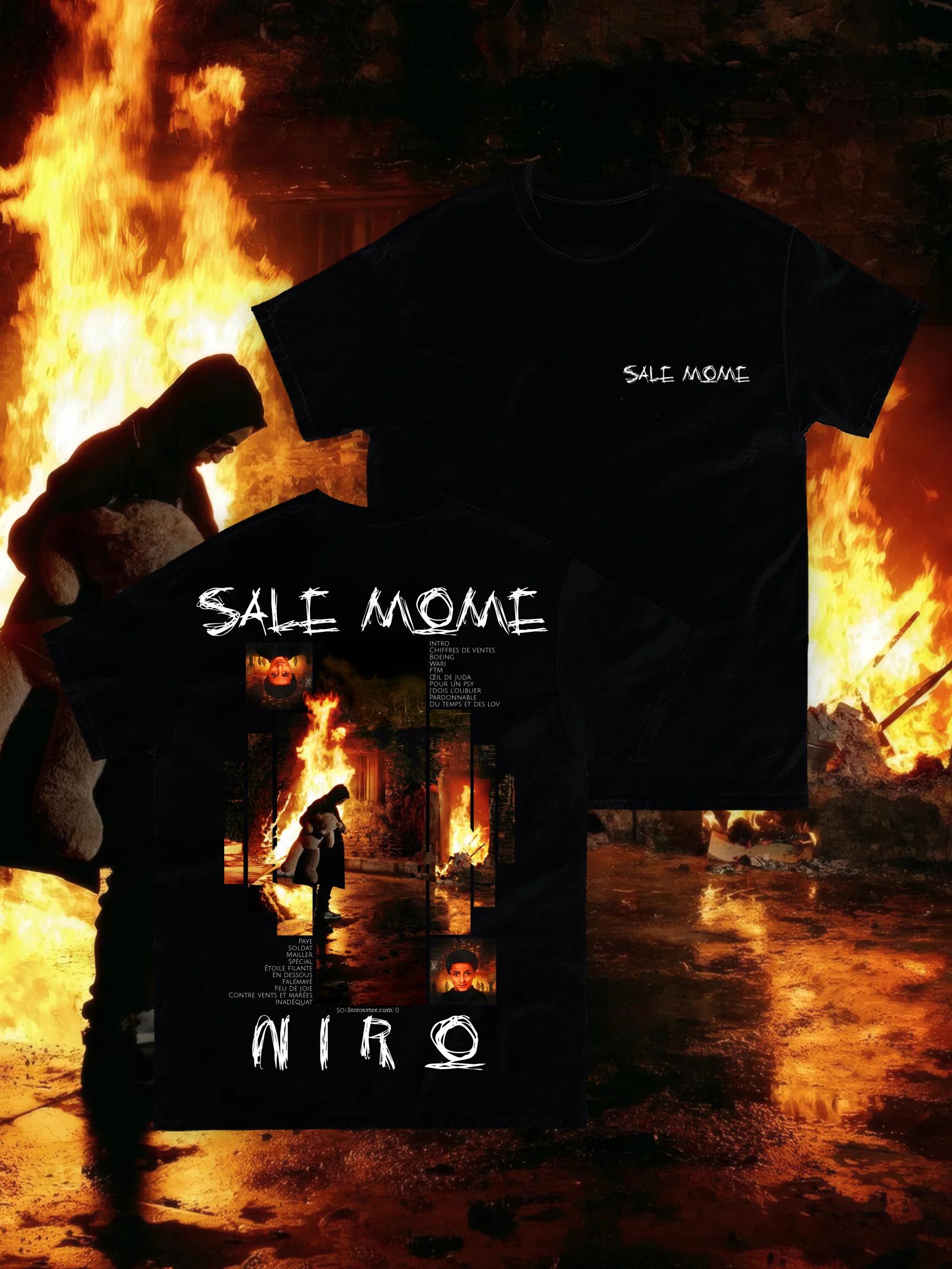 

Rapper Niro OX7 Album Graphic Printed Tshirts Unisex Women Fashion Hip Hop Streetwear T Shirt Casual 100 Cotton Oversized Tshirt M