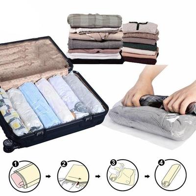 Space Saver Travel Compress Roll-Up Storage Bags od małych do dużych rozmiarów