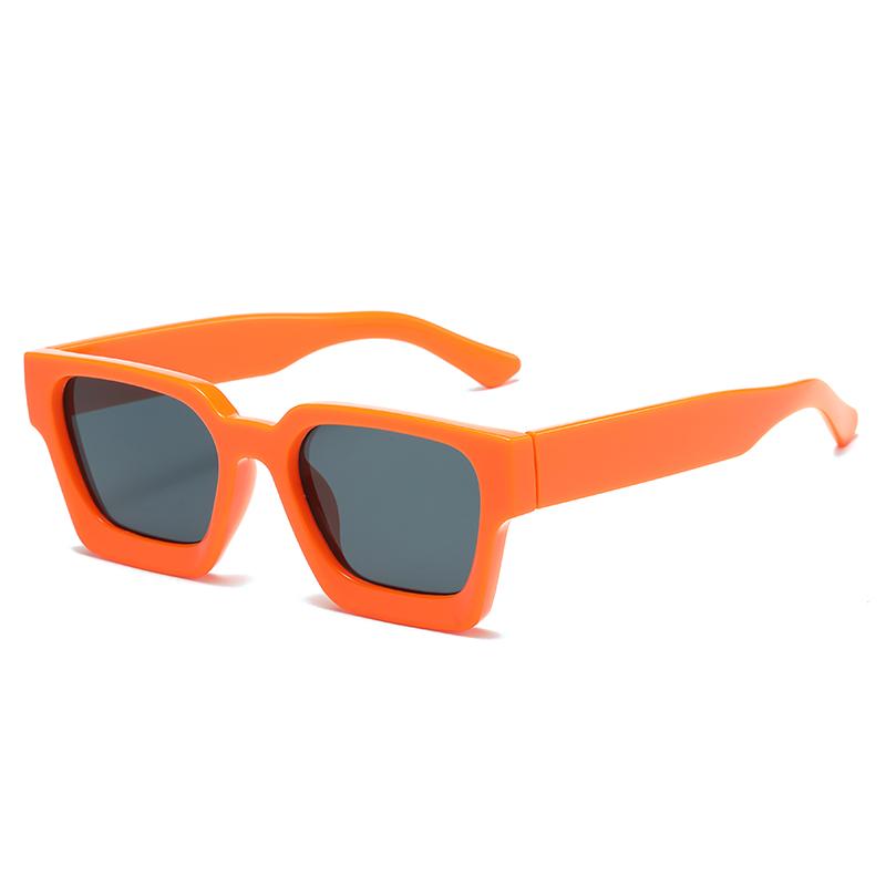 Mode Vintage Marke Quadrat Sonnenbrille Frauen Männer Retro Kleine Schwarze Sonnenbrille Unisex Ins Beliebte Shades Brillen UV400