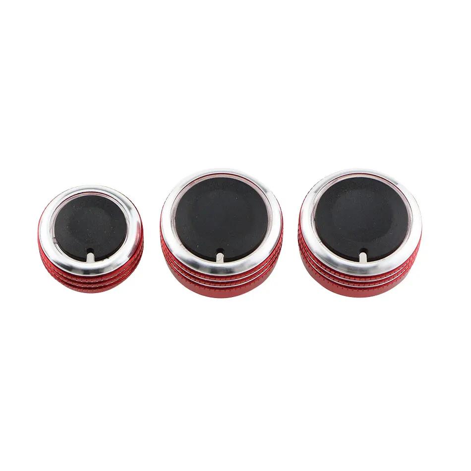 3Pcs/Set Air Condition Heat Control Switch Knob for Skoda Superb Octavia MK1 2007-2013 AC Knobs Car Accessories