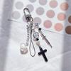 Cross Bowknot Angel Wing Pendant Phone Strap Portable Hanging Lanyard for Girls